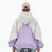 2026 Autumn Winter New Trendy Brand Three-Dimensional Foam Color Block Sweatshirt Fleece Lined_viptrois.com