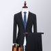 Men's Clothing quality suits two button slit men's business suits slim formal suits professional wedding suits_viptrois.com