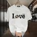 Men's Clothing Pure Cotton Handsome Youth Short Sleeved T Shirt Street Loose T-Shirt_viptrois.com