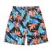 Floral Five-Point Quick-Dry Loose Swim With Inner Lining Plus Size Beach Shorts For Men Summer_viptrois.com
