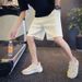 Men's Waffle Shorts Summer Thin Style Trendy Casual Five Point Beach Shorts Suitable For Outdoor Wear New_viptrois.com