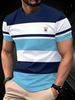 Men's Clothing Short Sleeved Training Stitching Sports Running Breathable Slim Fit T Shirt_viptrois.com