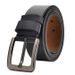 All cowhide leather men's lengthened fat casual Joker two-layer cowhide retro pin buckle men's leather a generation of hair_viptrois.com