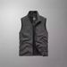 Men's Lightweight Vest – Stand Collar Sleeveless Jacket For Spring & Fall (Khaki, Black, Grey, Navy, Army Green)_viptrois.com
