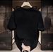 Men's Clothing Summer Heavyweight Pure Cotton Handsome Youth Short Sleeved T Shirt For Men And Women Trendy Street Loose Tops All Match Ins_viptrois.com