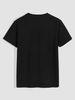 Maglietta Uomo 180g Cotone Puro Girocollo Stampa Linee Incrociate Traspirante, Top Estivo Casual Taglio Regolare_viptrois.com