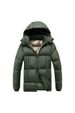 Cotton-padded Men's Graphene Slim-fit Removable Cap Thickened Hooded Jacket Men_viptrois.com