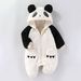 Mother & Kids Jumpsuit Baby Winter Romper With Hood Soft Fleece-Lined One-Piece Outfit For Newborns & Infants (0-12M) – Cozy Animal-Themed Designs_viptrois.com