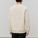 Round Neck Textured Patchwork Long Sleeved Sweatshirt For Men In The Spring Autumn Of , Featuring Slightly Loose Fit_viptrois.com