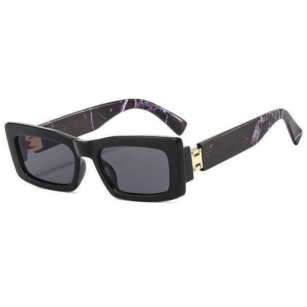 Foreign Trade Sunglasses Square Narrow Frame Light Luxury Sunglasses For Women Candy Color Ins Sun Protection Sunglasses_viptrois.com