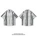 Men's Clothing Beach Outfit Beach Flower Shirt Boys Summer Thin Fashion Brand Vacation Ice Silk Short Sleeved Jacket_viptrois.com