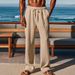 Men's Clothing New Men's Vertical Striped Ripped Casual Sports Fashion Trousers_viptrois.com