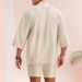 Men's Clothing Summer New Men's Cotton And Linen Cardigan Taoist Robe Jacket Style Pure Color Loose Cotton And Linen Short Sleeve Suit_viptrois.com