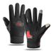 Cycling Gloves Outdoor Sports Full Finger Men's Gloves Anti Wear Riding Motorcycle Bicycle Non Slip Velcro Touch Screen Spring And Autumn Style_viptrois.com