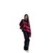 Pure Cross-Border Men's Sweatshirt Spring Autumn 2023 New Style Cool Sweater Knitted Shirt Black And Red Patchwork Color_viptrois.com