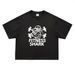 Trendy Brand Heavy 240g Short-sleeved American Shoulder Heavyweight T-shirt Men's And Women's Boxy Version Fitness Top_viptrois.com