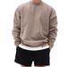 Men's Spring And Autumn Men's Sweater American Youth Heavy Terry Sweater Men's Large Size Trendy Versatile Casual Jacket_viptrois.com