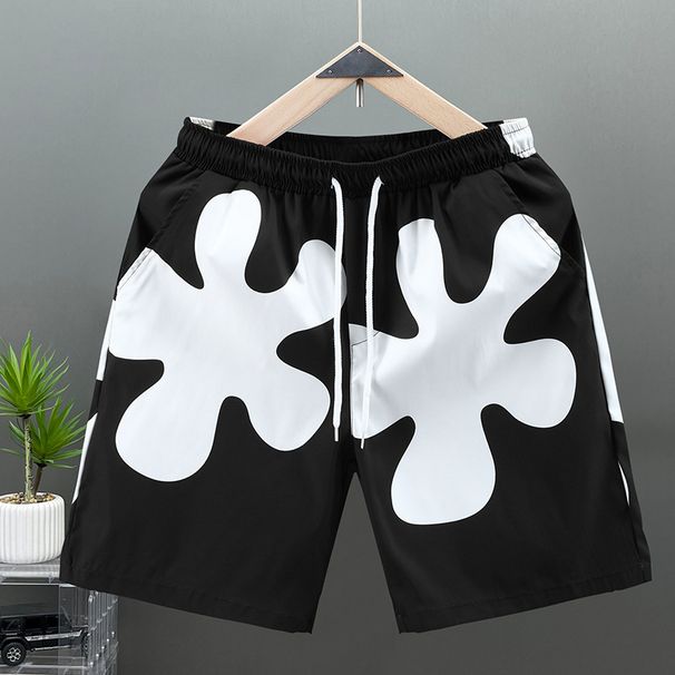 Men's Clothing Summer Beach Pants Men's Casual Running Sports Shorts Men's Shorts Straight Pants_viptrois.com