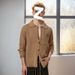 Loom Loom Russian Ozon Spring And Autumn Trendy Simple Versatile Knitted Cardigan Men's Korean Style Casual Sweater Jacket Top_viptrois.com