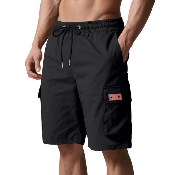 Men's New Summer Casual Shorts Fashionable And Comfortable Outside Wear Workwear Five-minute Pants_viptrois.com