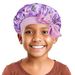 Cross Border Hot Selling Children's Silk Nightcap Bow Versatile Rainbow Unicorn Hat Bonnet One Piece Dropshipping_viptrois.com