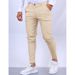 Men's Clothing Casual Trousers Straight Business Solid Color Slim Fitting Formal Trousers_viptrois.com