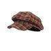 Beret For Women, New Autumn Winter Duckbill Newsboy Cap, Korean Style, Artistic And Fresh Plaid Octagonal Hat_viptrois.com
