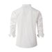 Men's Clothing Colorblock Embroidered Stand Collar Cardigan Long Sleeve Shirt_viptrois.com