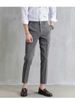 Men's Clothing Pants Nine Point Straight Slim Fit Casual Trendy Men's Suit Pants Trendy_viptrois.com
