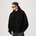Hoodie, Autumn And Winter Trendy Brand, Solid Color, Loose Fit, Hard And Versatile Jacket_viptrois.com