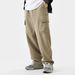 Men's Clothing Fashion Overalls Trendy Loose Straight Wide Leg Casual Pants_viptrois.com