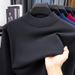 Pulse Cross-Border Foreign Trade Half Turtleneck Sweater 2025 Autumn Winter New Solid Color Pullover Base Knitwear Men's_viptrois.com