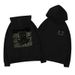 Pure American Style Trendy Brand Super Cute Cat Print Sweatshirt Women Spring And Autumn Thin Large Plus Size Slimming Hooded_viptrois.com