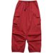 Men's Clothing Drawstring Cargo Casual Pants For Women, New Summer Style, Trendy High Waisted, Loose Straight Leg, Versatile Wide Leg Trousers._viptrois.com