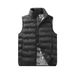 Graphene Self-Heating Vest For Men – Lightweight Quilted Sleeveless Jacket With Stand Collar (Black/Grey/) Windproof Casual & Sports Wear_viptrois.com
