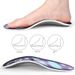 EVA Orthotic Shoe Insoles For Flat Feet, Overpronation & X-Leg Posture – Arch Support Unisex Cushion For Sports & Daily Wear (Purple, S/M/L)_viptrois.com