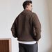 Men's Fall Winter Half Zip Stand Collar Sweater Men's Old Money Style Swetear Knitted Jumper_viptrois.com