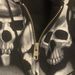 Y2K Skull 3D Print Zipper Hoodie European And American Style Personalized Streetwear for Spooky Parties Men's Fashion_viptrois.com