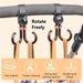 2PCS Pram hook baby stroller accessories shopping prop multi purpose baby stroller hook multi purpose shopping pram hook_viptrois.com