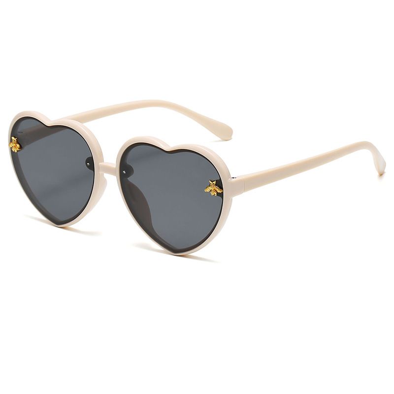 Kids'sunglasses New fashion children's love sunglasses baby men and women UV protective sunglasses children personality sunglasses_viptrois.com