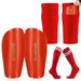 Football Shin Guards And Socks Three Piece Set For Children's Shin Guards, Knee Pads And Leg Guards Sports Equipment Protective Gear_viptrois.com