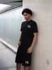 Men's Hip-Hop Embroidered Patchwork Casual Shorts - Loose Fit Breathable Knit Basketball Shorts For Streetwear (Black, Grey, S-XXL)_viptrois.com