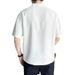 Summer New Style Turn-Down Collar Short Sleeve Polo Shirt For Men With Half-Zip Design, Niche, Mature, Casual, Trendy,_viptrois.com