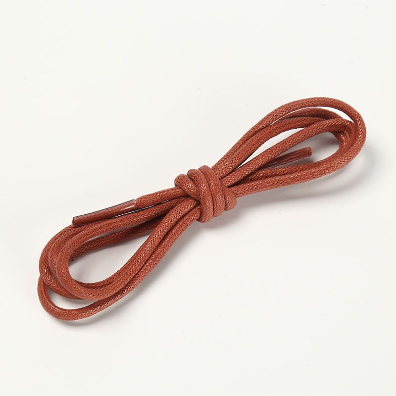 Shoe Accessories round thin wax rope waterproof cotton shoelaces suitable for business leather shoes Oxford shoes Derby shoes high top Martin boots_viptrois.com
