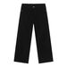 Nirben Jeans Versatile Casual Pants Semi Elastic Waist Merard Loose Straight Leg Trousers for Men And Women_viptrois.com