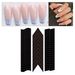 Hislaves 5Pcs Nail Decals Self Adhesive Removable Decorate Nails Smooth French Nail Art Strips Lines Guide Sticker Decal Nail Supplies_viptrois.com