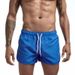 "Waterproof Men's Beach Shorts - Quick-Dry Anti-Odor Swim Trunks With Drawstring (White/Black/Army Green/Mint) - S-3XL"_viptrois.com