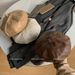 Tata House Korean PU Leather Beret For Women Spring Summer Octagonal Artist Hat Face Slimming_viptrois.com