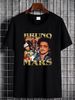 Bruno Mar Vintage T Shirt, Bruno Mar 90s Graphic Tee AN9918 Summer Stylish Soft Homme Unisex Comfortable Breathable Designer Clothes Casual_viptrois.com