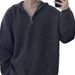 Nordmann Autumn Winter New Super Popular Hooded Half-Zip Sweater For Men Couples Unisex Style Lazy High-End Loose Knitted_viptrois.com